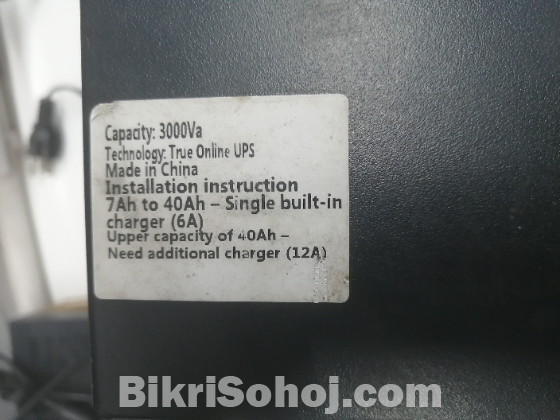 Apollo 3000VA ONLINE UPS